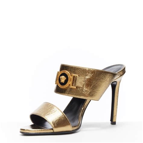 versace gold heels|versace tribute high heels.